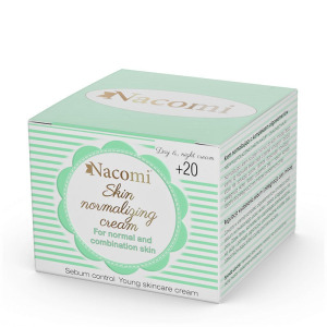Nacomi Skin Normalizing Cream 20+ Крем нормализующий дневной и ночной 50мл