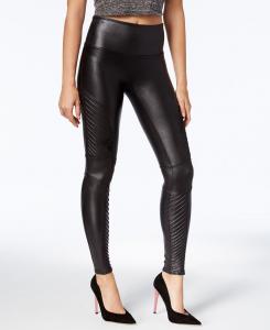 Мотоциклетные леггинсы из искусственной кожи SPANX, мульти