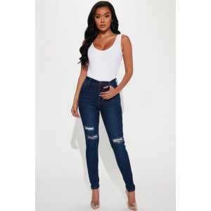 Джинсы скинни Fashion Nova UJC17T, деним