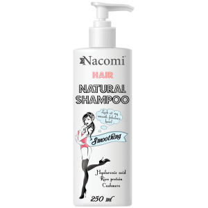 Nacomi Hair разглаживающий и увлажняющий шампунь для волос, 250 мл