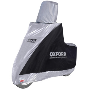 Чехол защитный Oxford Aquatex Highscreen на мотоцикл, серый/черный