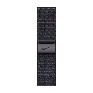 Ремешок Apple Nike Sport Loop, 40 мм, Black/Blue