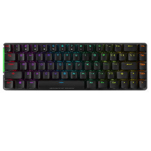 Клавиатура игровая беспроводная ROG Falchion NX, NX Brown, PBT, английская раскладка, черный