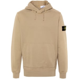 Stone Island худи с нашивкой Compass, нейтральный цвет