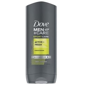 Dove Men+Care Гель для душа и тела Active+Fresh, 13,5 жидких унций