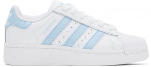 Бело-синие кроссовки adidas Originals Superstar XLG – заказать по ...