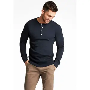 LINDBERGH Henley Shirt " Lindbergh Henley Shirt", цвет морской волны