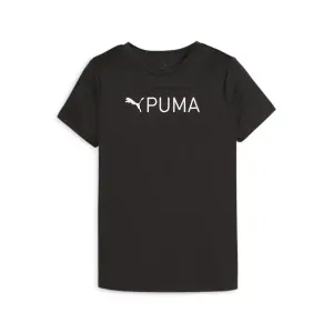 Футболка PUMA "Футболка PUMA FIT для девочек", черный