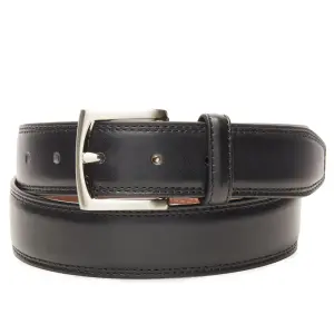 Ремень Double Stiched Edge Belt Vince Camuto, черный