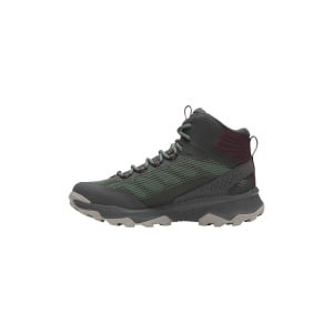 Гибридные походные туфли Speed ​​Strike Mid GTX, водонепроницаемые, подошва, женские MERRELL, цвет Pine Green