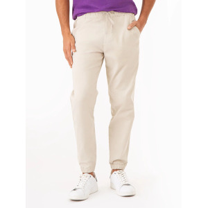 Брюки U.S. Polo Assn. Stretch Twill Jogger, белый