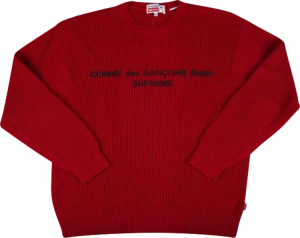 Comme des garcons wool clearance sweater