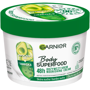 Garnier Body Superfood питательный крем для тела с авокадо, 380 мл