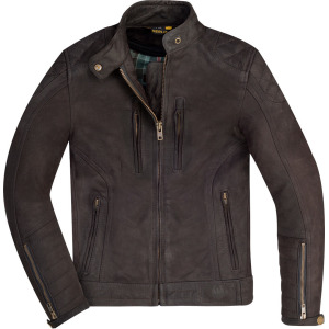 Куртка Merlin Mia мотоциклетная кожаная, коричневый
