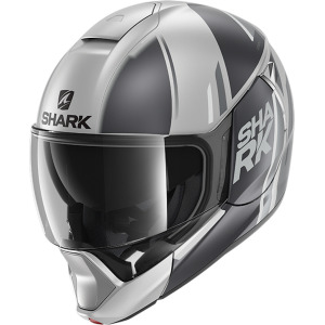 Шлем Shark Evojet Vyda Mat со съемной подкладкой, серый
