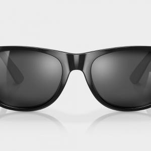 солнцезащитные очки Total Black из переработанного ацетата SIROKO, черный
