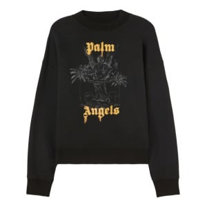 Palm Angels толстовка с логотипом, черный