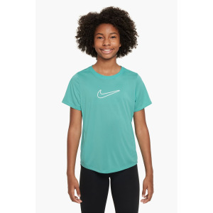 Одна футболка dri fit с коротким рукавом Nike, зеленый