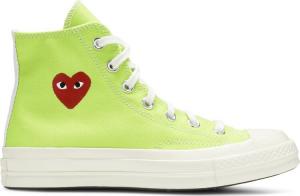 Converse Comme des Gar ons PLAY x Chuck 70 High Bright