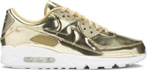 Nike Wmns Air Max 90 Metallic Pack Gold CDEK.Shopping