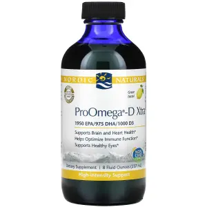 Nordic Naturals, ProOmega-D Xtra, лимон, 237 мл (8 жидк. Унций)