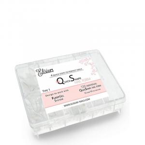 Elisium Quick Shape Nail Form Type1 формы для наращивания ногтей 120 шт.