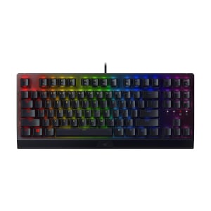 Игровая клавиатура Razer BlackWidow V3 TKL (Yellow Switch), черный, английская раскладка