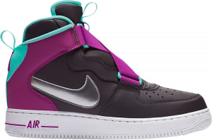 Nike Air Force 1 Highness GS Thunder Grey Hyper Violet