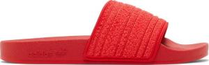 Adidas adilette slides women's red outlet