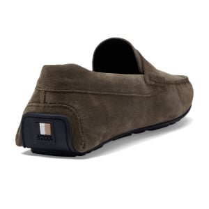 Лоферы BOSS Noel Suede Penny Loafer Moccasins