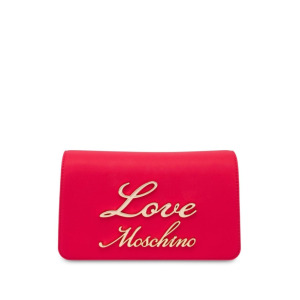 Love Moschino сумка на плечо с логотипом, красный