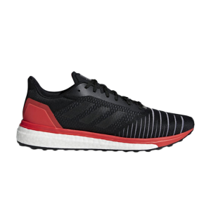 Кроссовки Adidas Solar Drive 'Black Red', черный