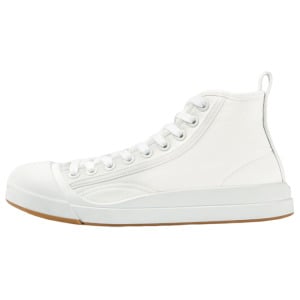 Кеды женские Bottega Veneta Vulcan Canvas High-top, белый