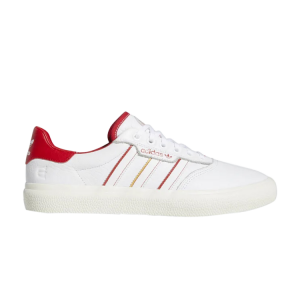 Adidas Evisen x 3MC Vulc White Scarlet CDEK.Shopping