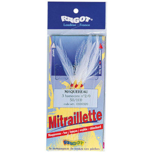 Оснастки Ragot Mitraillete Original 5 Hooks, белый