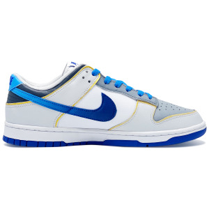 Кроссовки Nike Dunk Skateboarding Shoes Men Low-top White/blue, синий