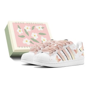 Adidas originals Superstar Обувь для скейтбординга унисекс, 	 Pink