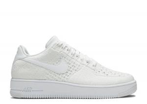 Air force 1 flyknit blanche discount