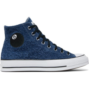 Кроссовки Converse Stussy x Chuck 70 High 8 Ball, синий