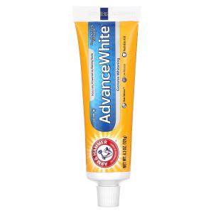 Зубная паста с фтором против кариеса с мятой Arm & Hammer AdvanceWhite, 121 г