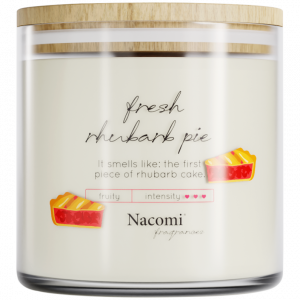 Nacomi Fresh Rhubarb Pie ароматическая свеча, 450 г