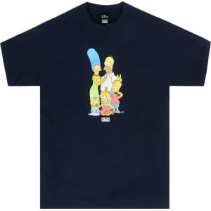 Футболка Kith For The Simpsons Portrait Tee 'Navy', синий