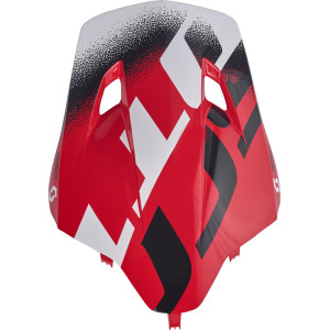 Козырек для шлема Scott 550 Noise ECE с логотипом, черный/белый/красный