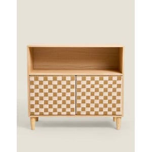 Комод Zara Home Children's Woven Ash Wood Console, деревянный