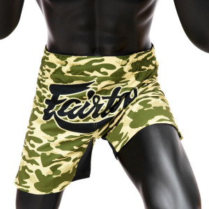 Шорты для MMA Fairtex AB15 Sandy, размер L, хаки/оливковый