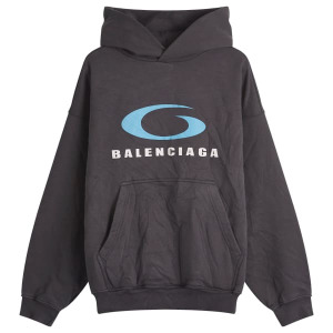 Толстовка с логотипом Balenciaga, черный