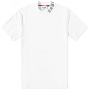 Футболка с воротником-стойкой 4 Bar Thom Browne