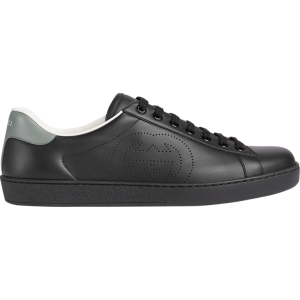 Кроссовки Gucci Ace Black GG, черный