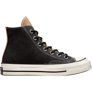 Кроссовки Converse Wmns Chuck 70 High Icy Shine - Black, черный