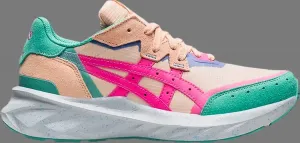 wmns tarther blast pale apricot dragon fruit Asics